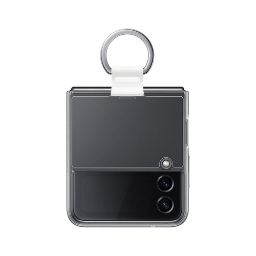 Samsung Flip 4 Clear Cover with Ring
