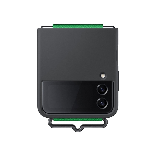 Samsung Flip 4 Silicon Cover with Strap